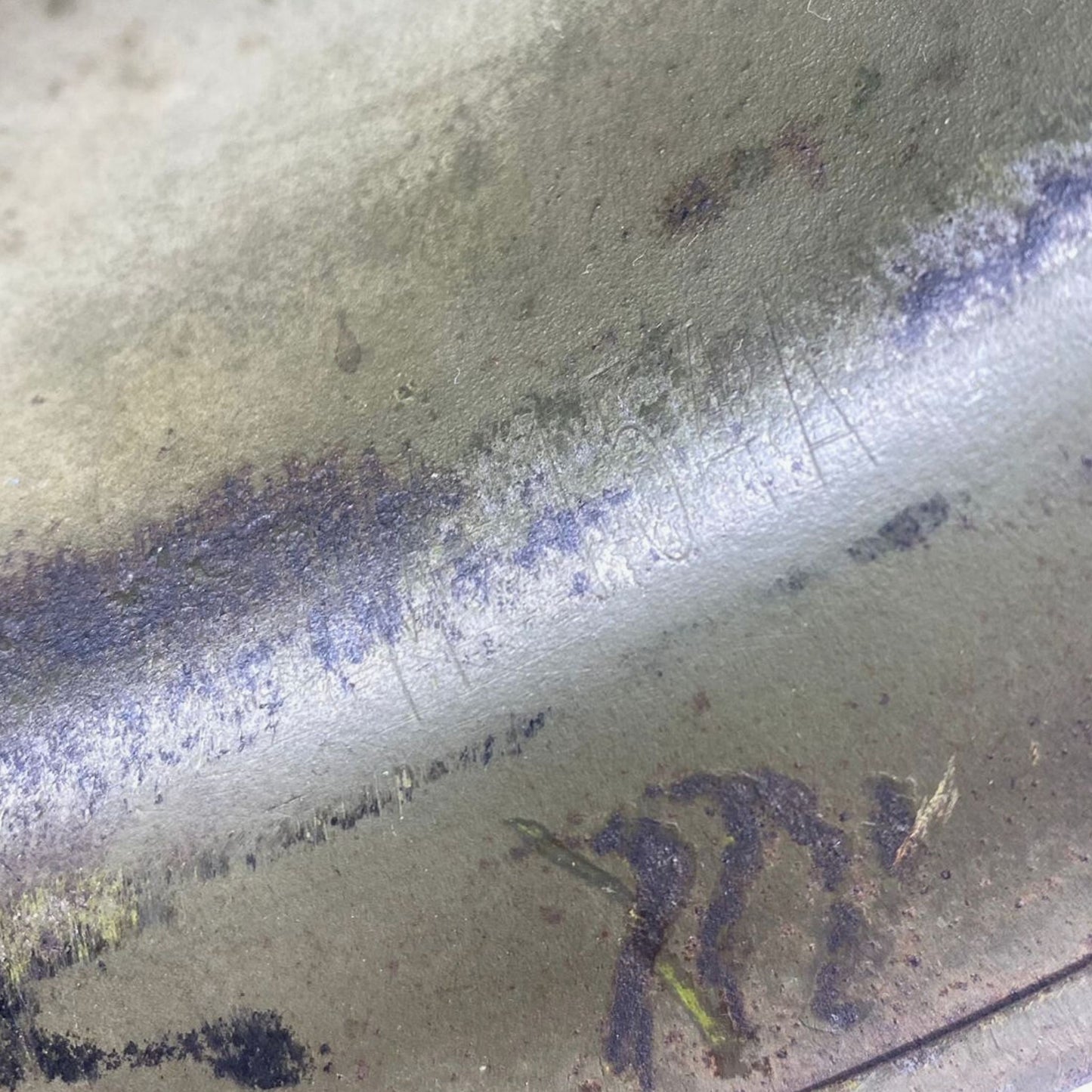 Korea M1 Helmet shell, McCord, rear seam, M 154A - 1952/1953