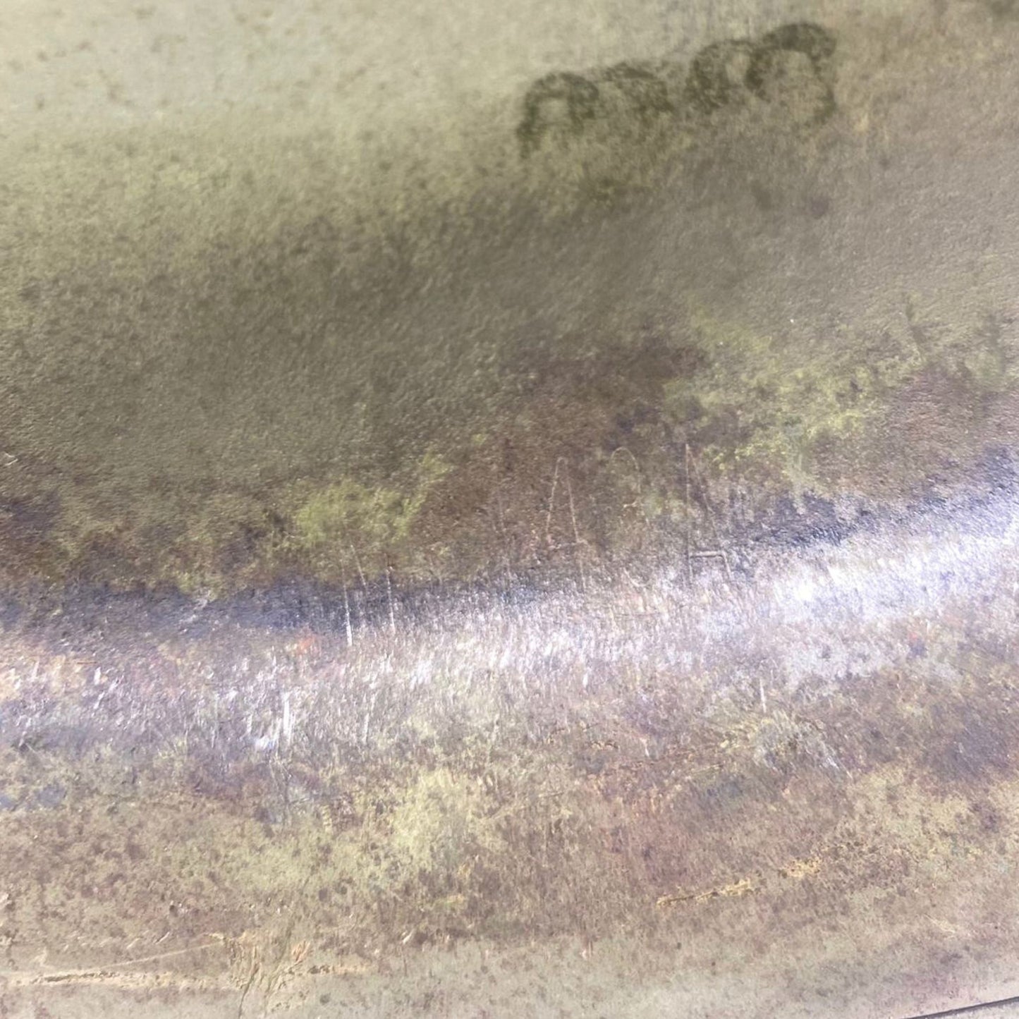 Vietnam M1 Helmet shell, McCord, rear seam, M143A - 1952/1953