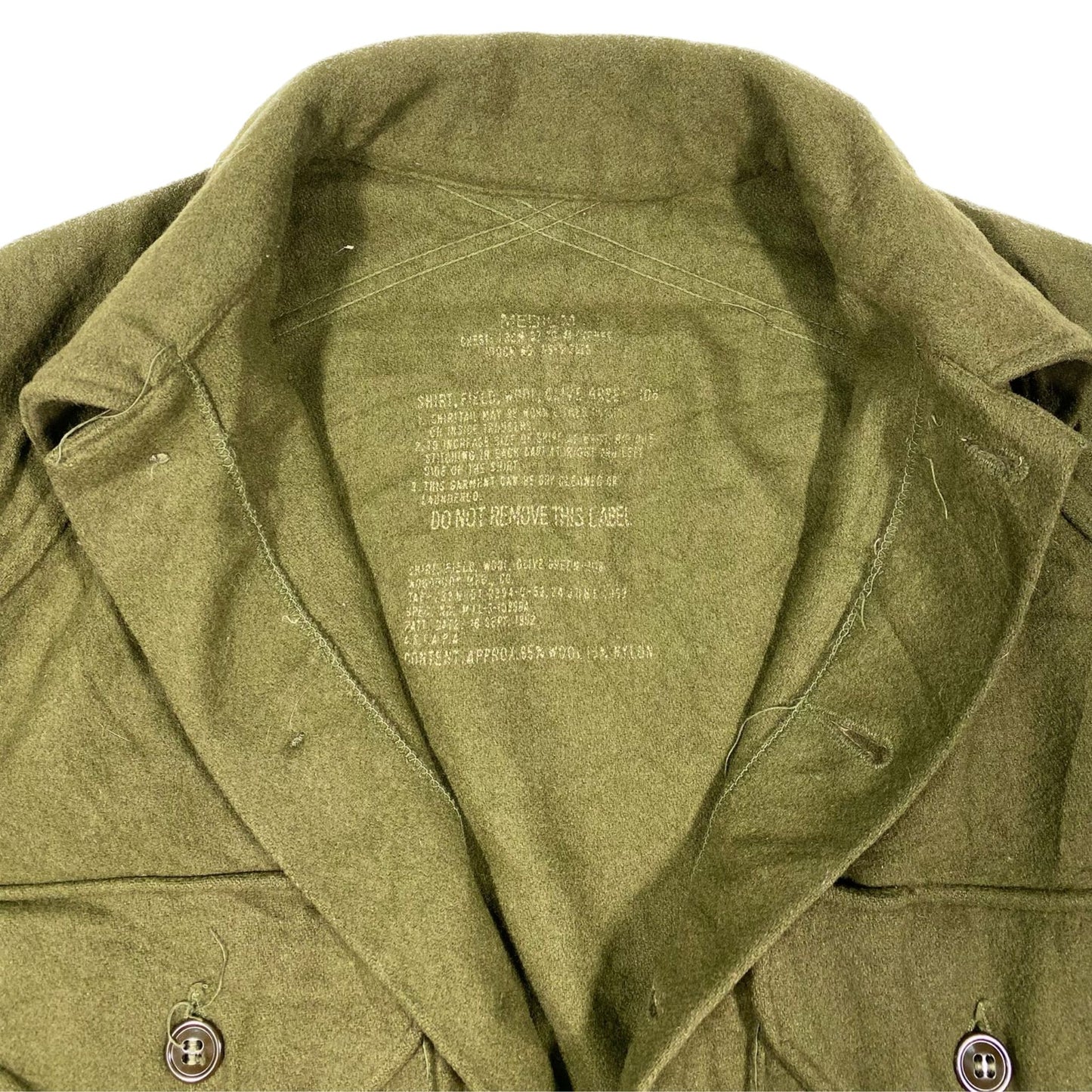 Vlněná košile US ARMY OG-107 Korea vel. M