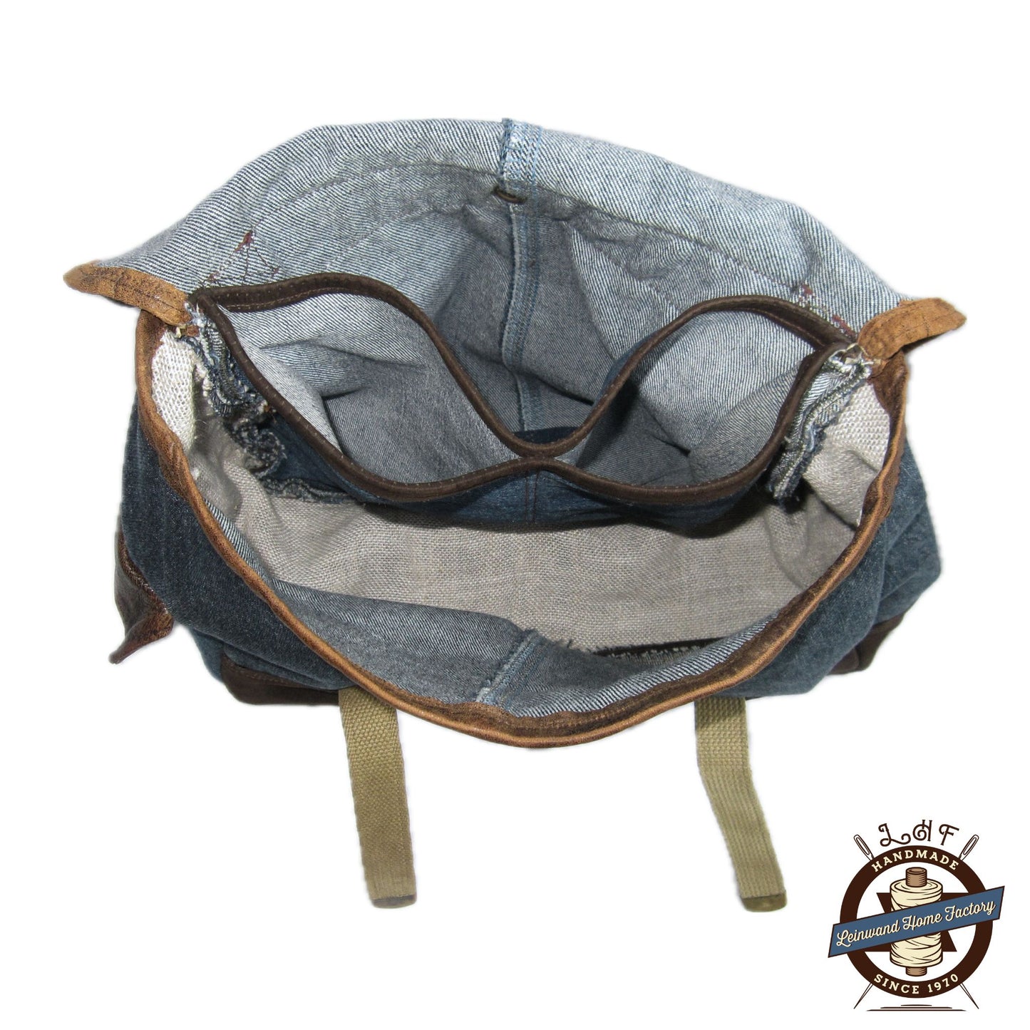 LHF WW2 US Musette Bag M-1936 - denim