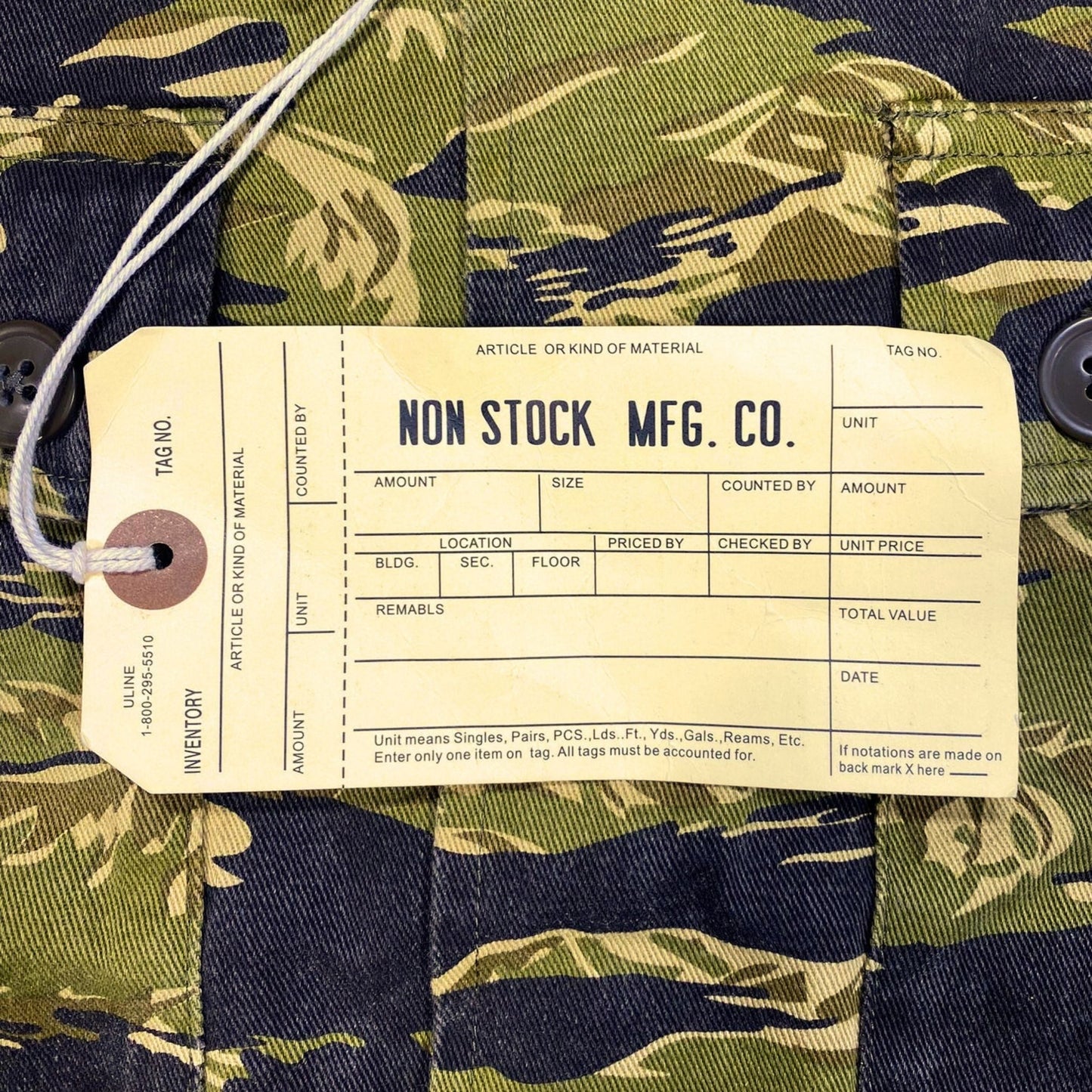 US Tiger Stripe Coat, Bronson - Gold - XL