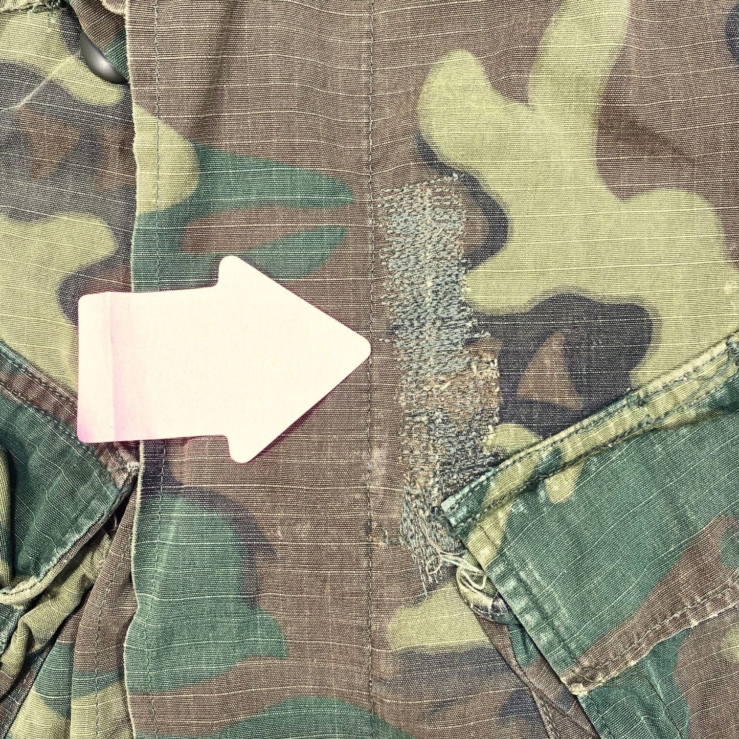 US ERDL, Green Dominant (Lowland) Camouflage Pattern Jacket, size MR (2)