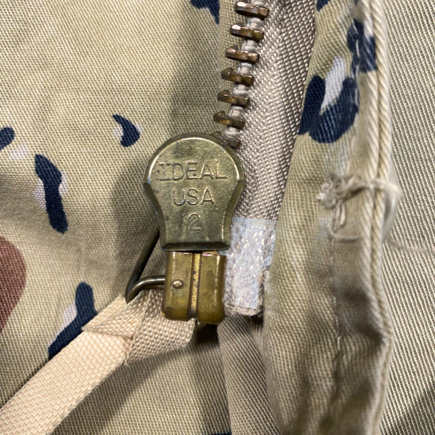 US M65 Six-Color Desert Pattern Field Coat, Made in USA - size XXL