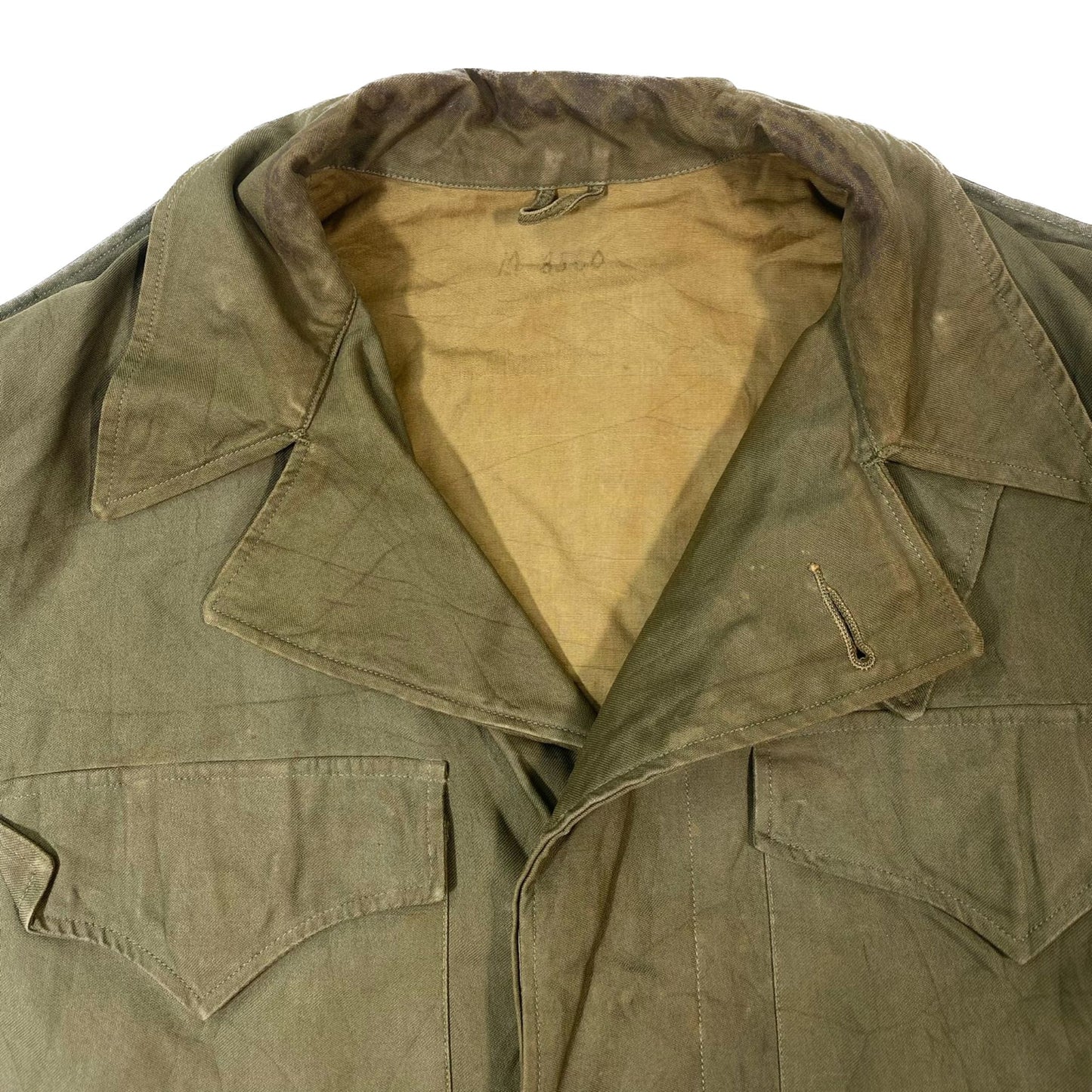 WW2 M1943 Field Jacket, spec. 370C, Pattern B, 1943 - size 38L