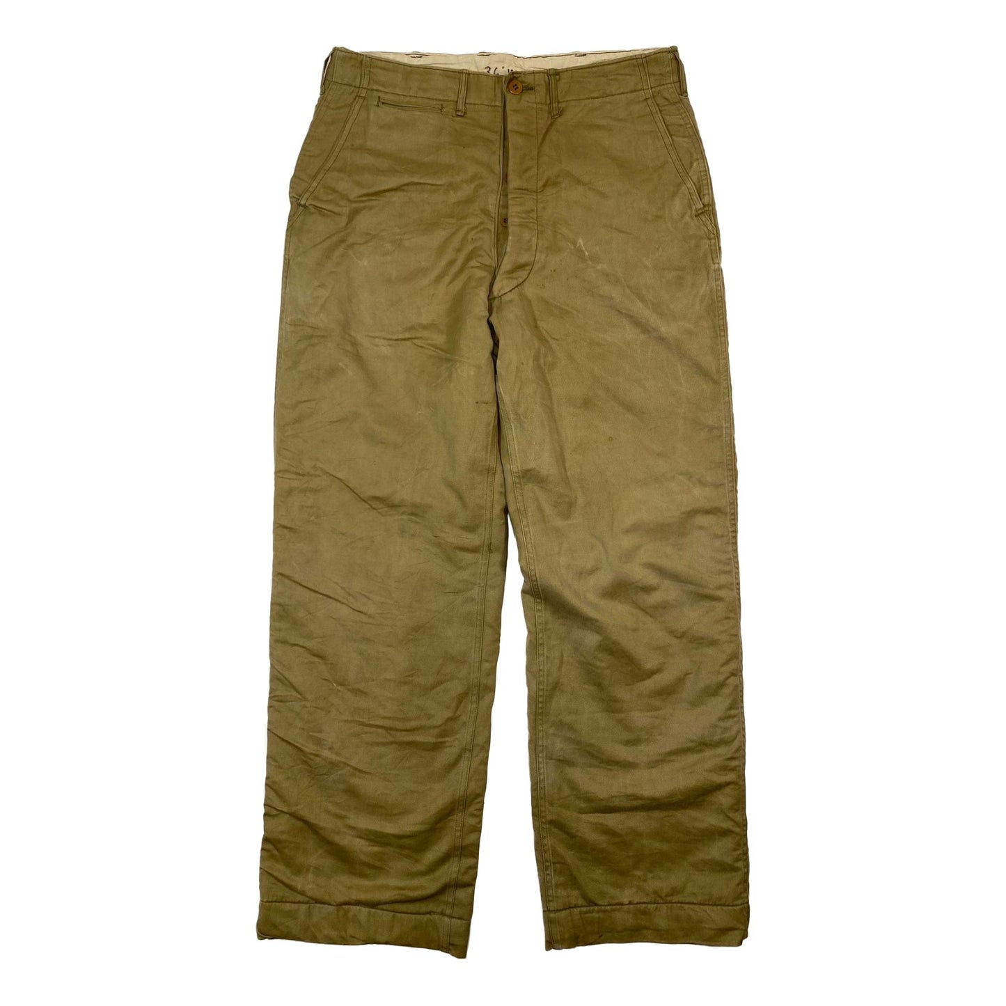 WW2 RARE US Trousers, Kersey-Lined, M1941, 34x32