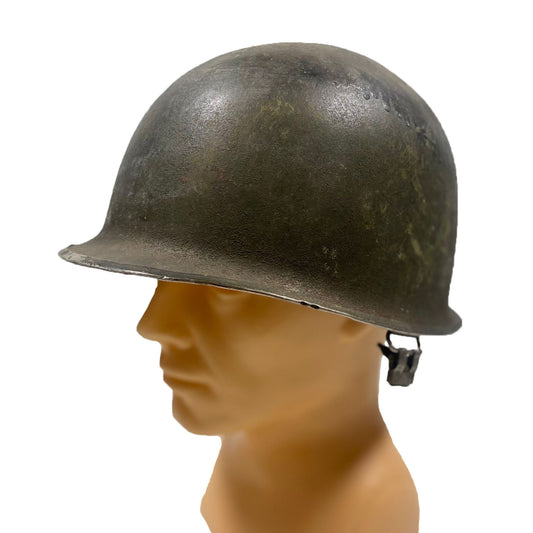 WW2 M1 Helmet shell, Schlueter, front seam, 273 S