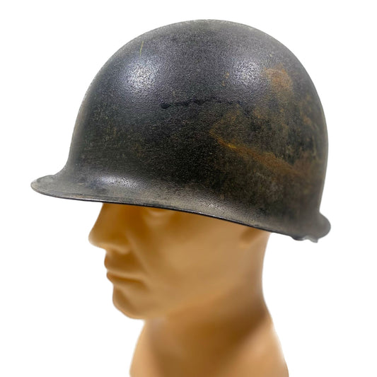 Vietnam M1 Helmet shell, McCord, rear seam, M337B - 1965