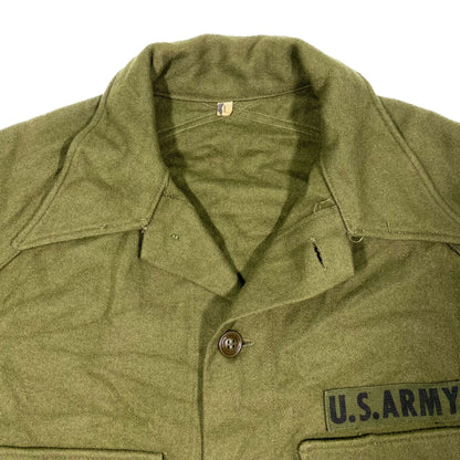 Vlněná košile US ARMY OG-107 Korea vel. L (US ARMY nášivka)