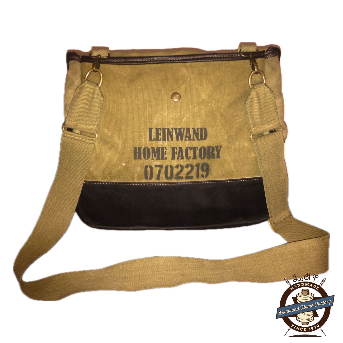 LHF WW2 US Musette Bag M-1936, waterproof - US Air Mail