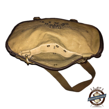 LHF WW2 US Musette Bag M-1936, waterproof - US Air Mail