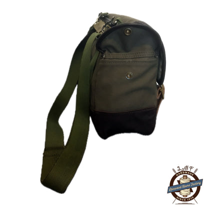 LHF WW2 US Musette Bag M-1936, waterproof - 26th Yenkee Division