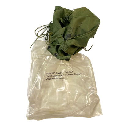 US 5QT Collapsible Bladder Canteen, Flotation Bladder - 1968