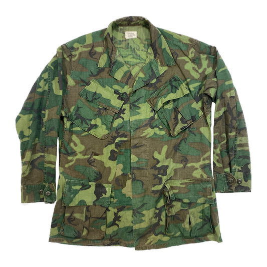 US ERDL, Green Dominant (Lowland) Camouflage Pattern Jacket, size MR (1)