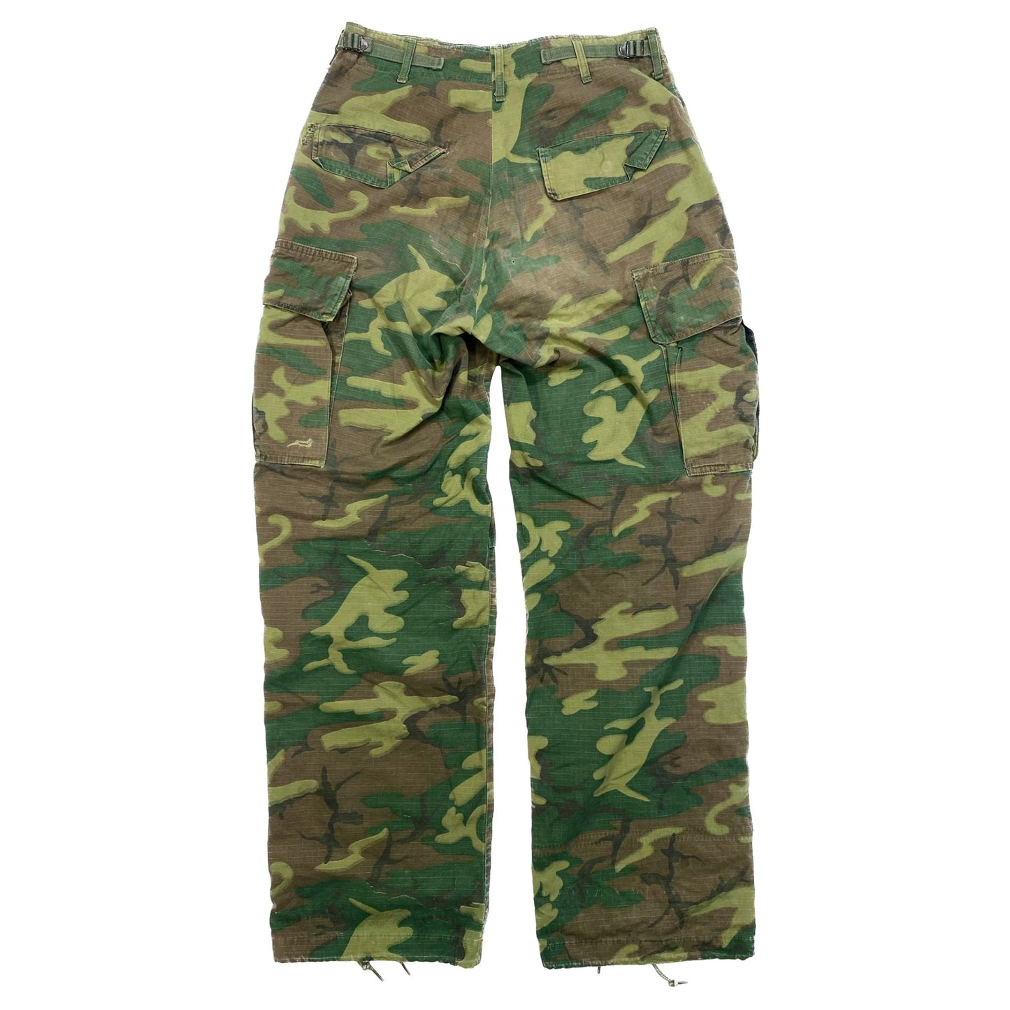 US ERDL, Green Dominant (Lowland) Camouflage Pattern Trousers, size SL (1)