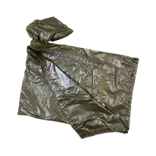 US Vietnam Heavy-Poncho, Coated Nylon Twill - 1967 (07)