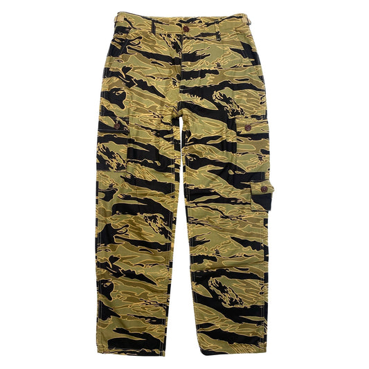 US Tiger Stripe Trousers - Gold - 30"