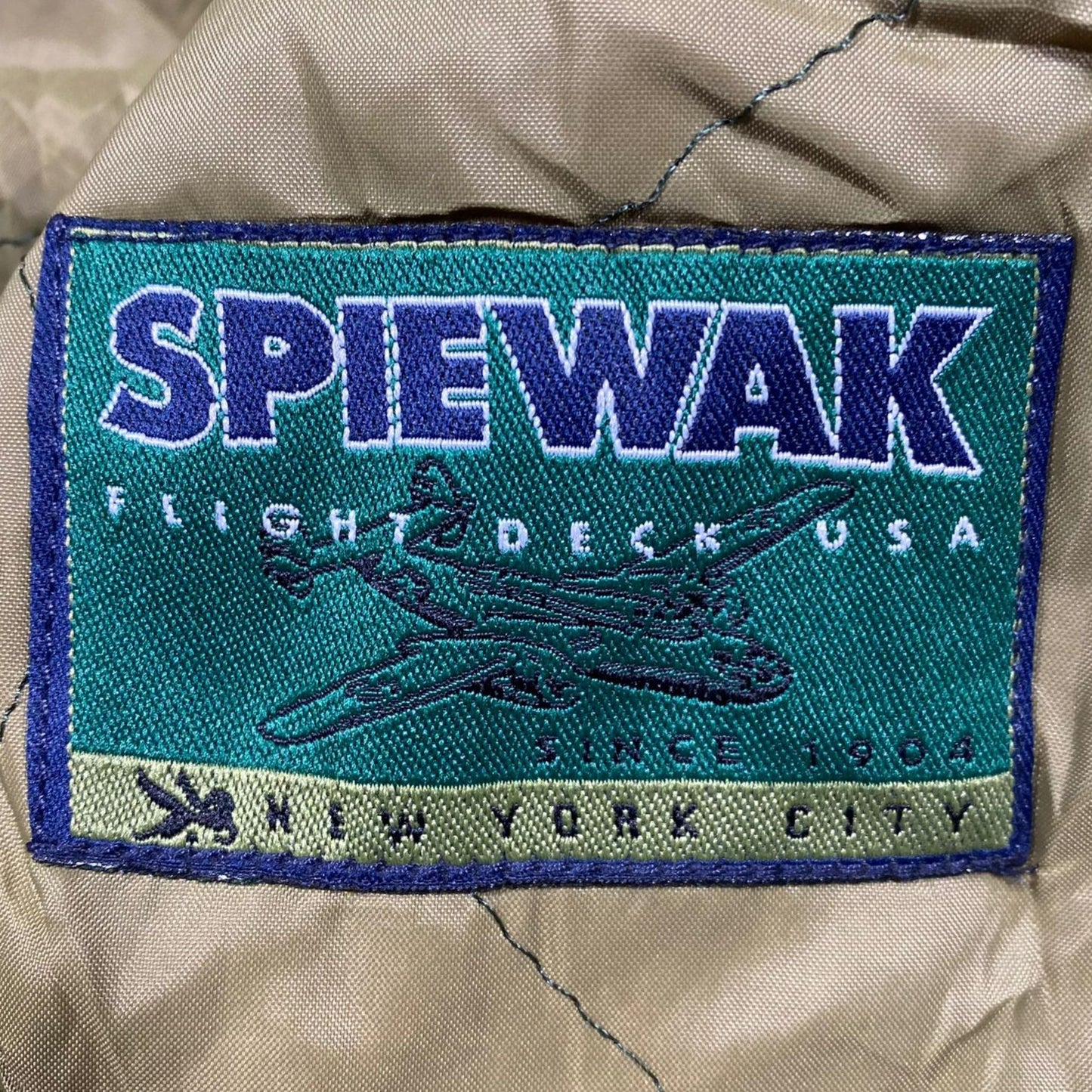 SPIEWAK US AIR FORCE B-15 F Flight Jacket, Made in USA - size XL