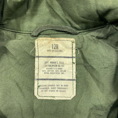 US M65, Woman's, Field Coat, OG-107 - size 12R