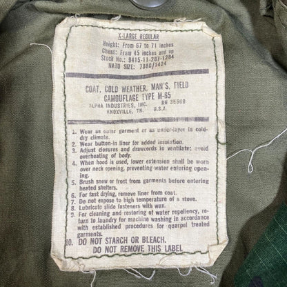 US RDF M65 Field Jacket, size XL - ALPHA INDUSTRIES