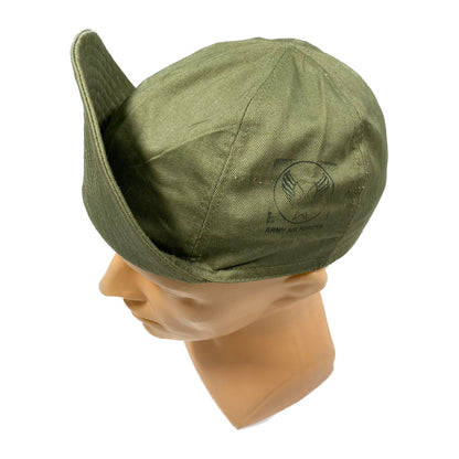 USAAF A3 HBT Mechanics Cap Repro - zelená čepice