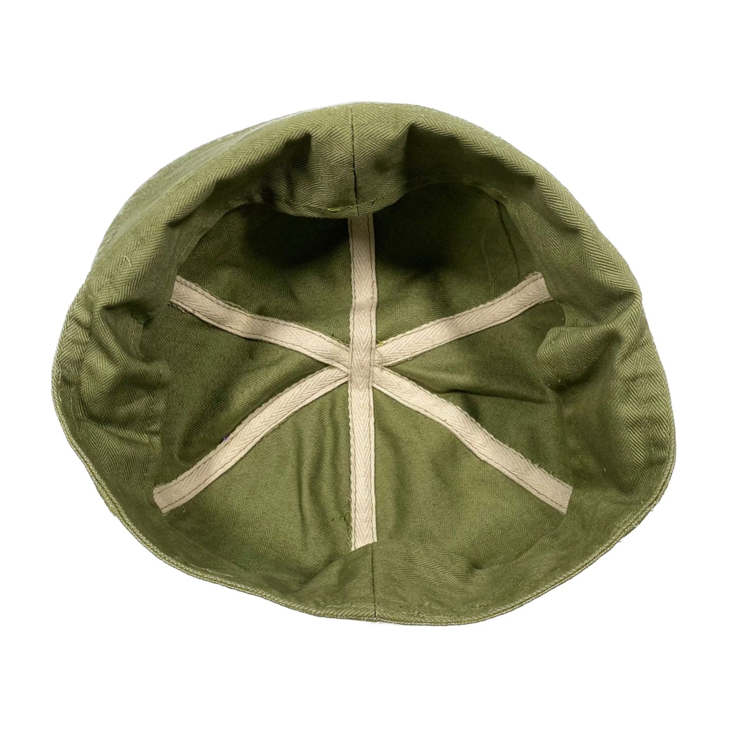 USAAF A3 HBT Mechanics Cap Repro - zelená čepice