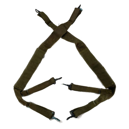 US M1945 Harness Suspenders Canvas - traky