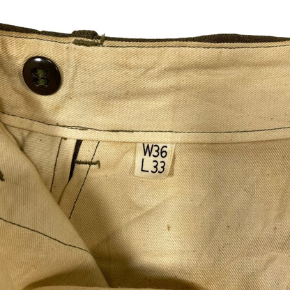 WW2 US Trousers Field Wool Serge, Special, 18 oz., M1944, 36x33